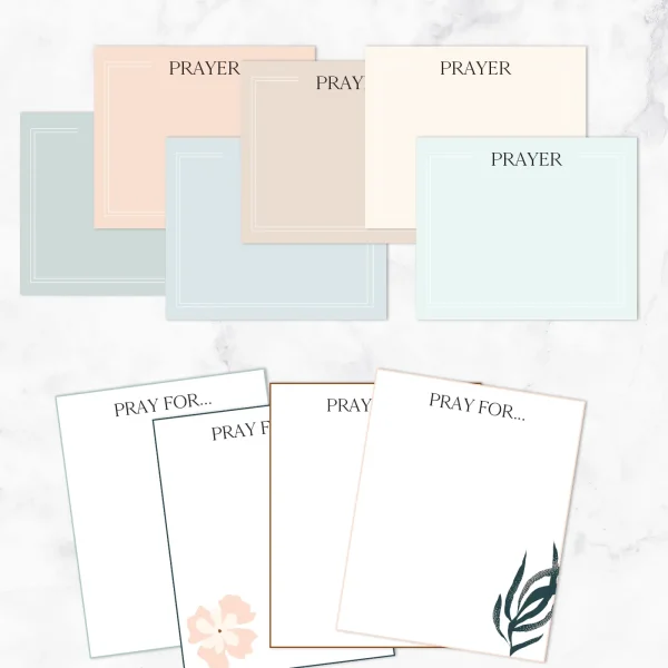 Prayer Board Mock - Store Cards Printable prayer board kit cards